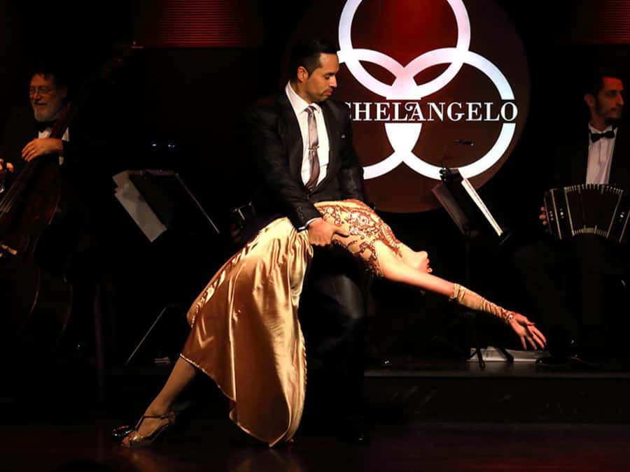 Tango Show at: MichelAngelo - The dancers: five couples so you get variety, not repetition