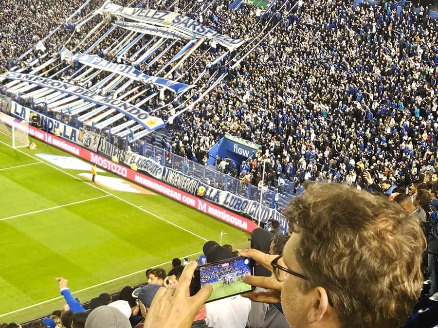 Velez Sarsfield Football Match - Meeting near the stadium: how the day gets rolling
